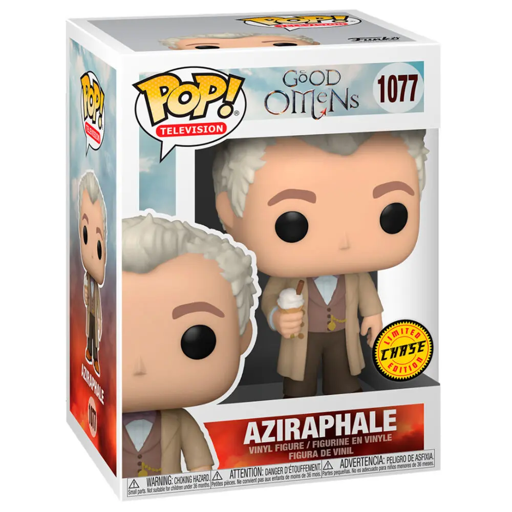 Funko POP figura Good Omes Aziraphale Chase termékfotó