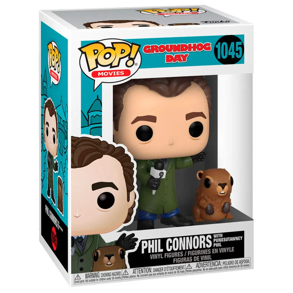 Funko POP figura Groundhog Day Phil with Punxsutawney Phil termékfotó