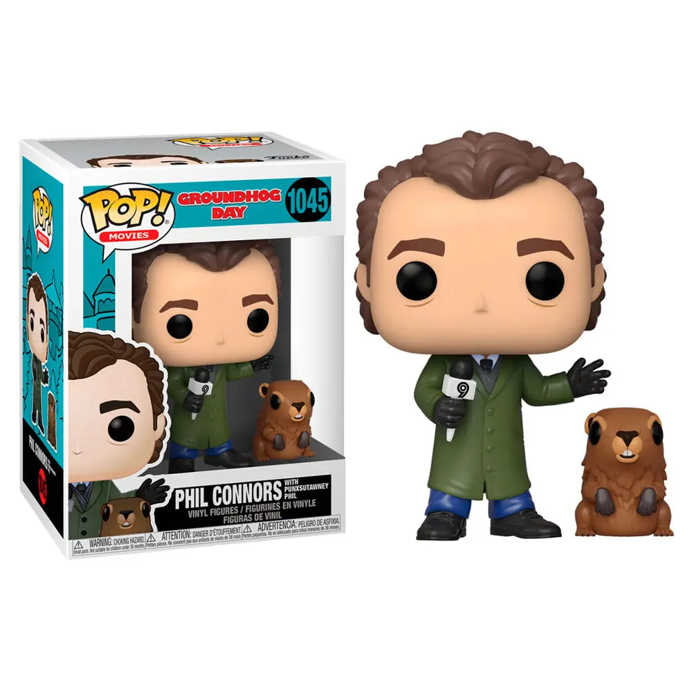 Funko POP figura Groundhog Day Phil with Punxsutawney Phil termékfotó