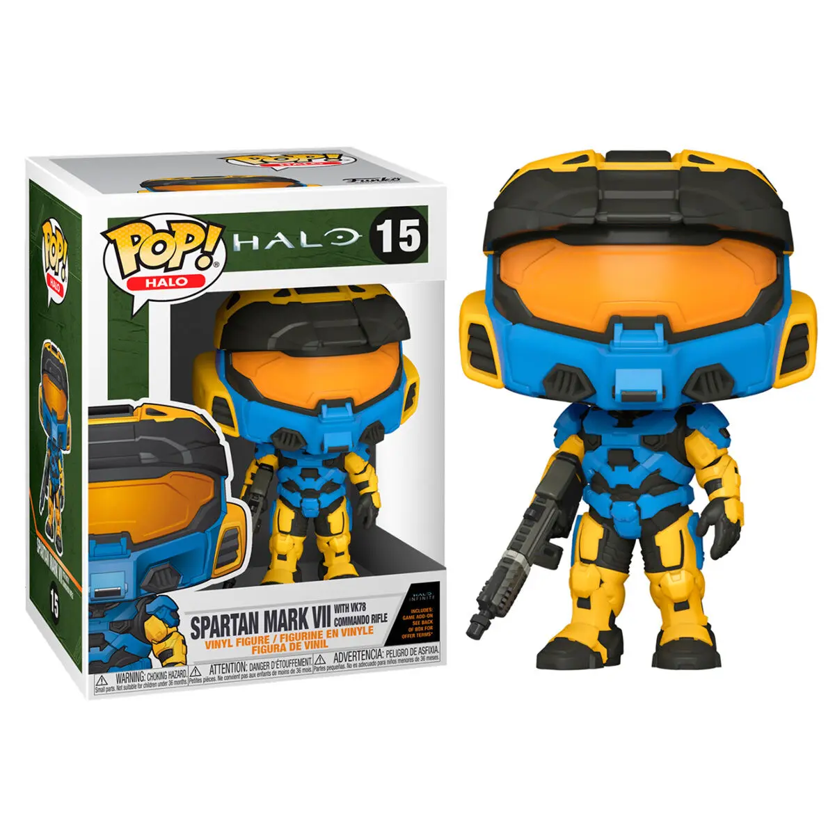 POP figura Halo Infinite Mark VII with Commando Rifle Funko Deco termékfotó