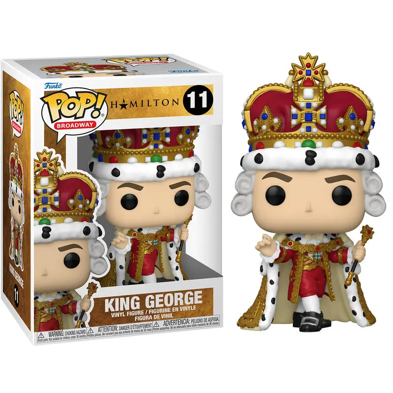 Funko POP figura Hamilton King George termékfotó