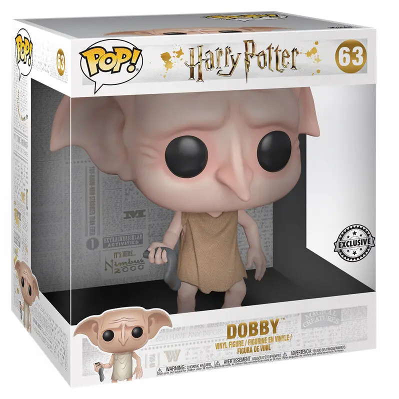 Funko POP figura Harry Potter Dobby Exkluzív 23 cm termékfotó