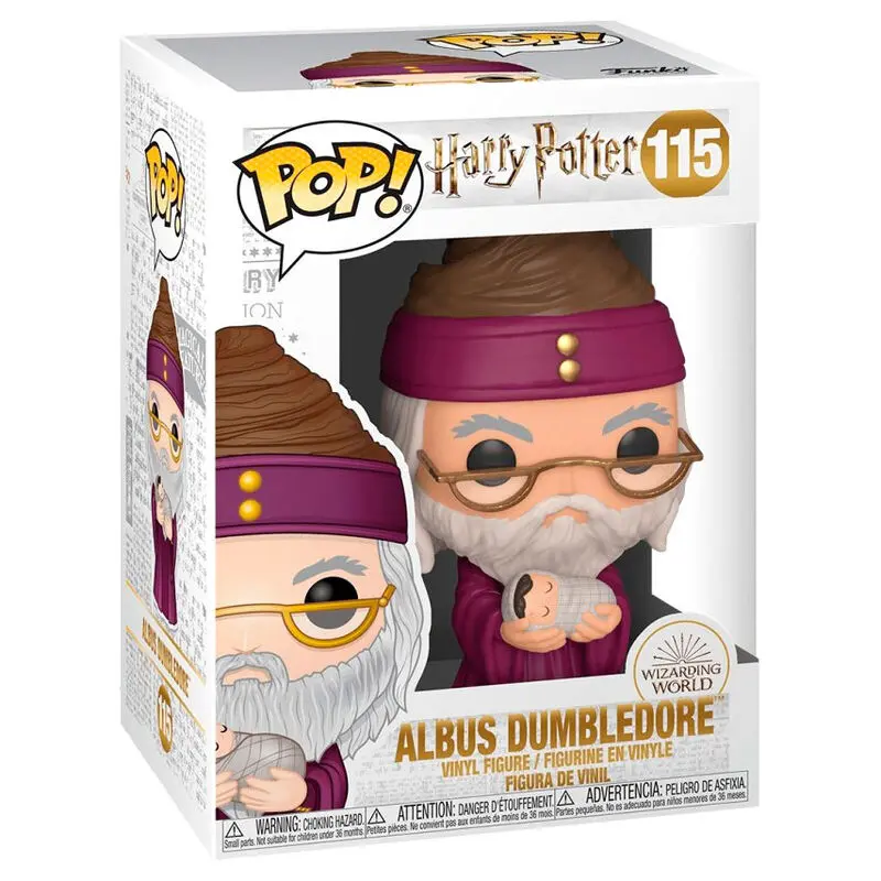 Funko POP figura Harry Potter Dumbledore a csecsemő Harry-vel termékfotó