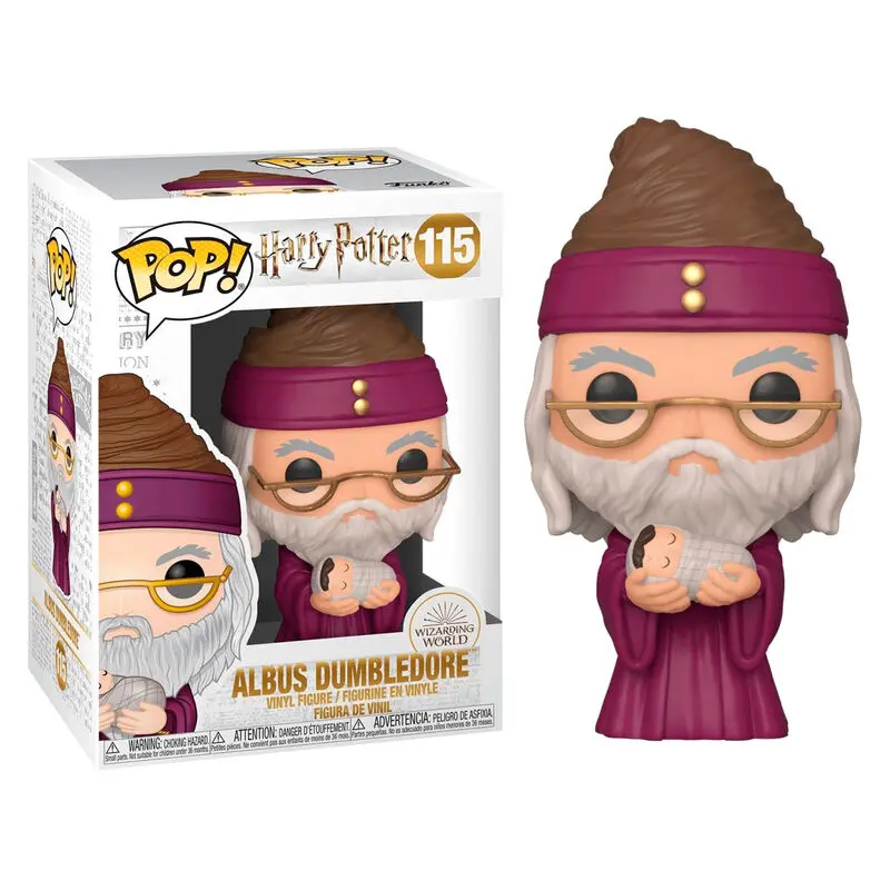 Funko POP figura Harry Potter Dumbledore a csecsemő Harry-vel termékfotó