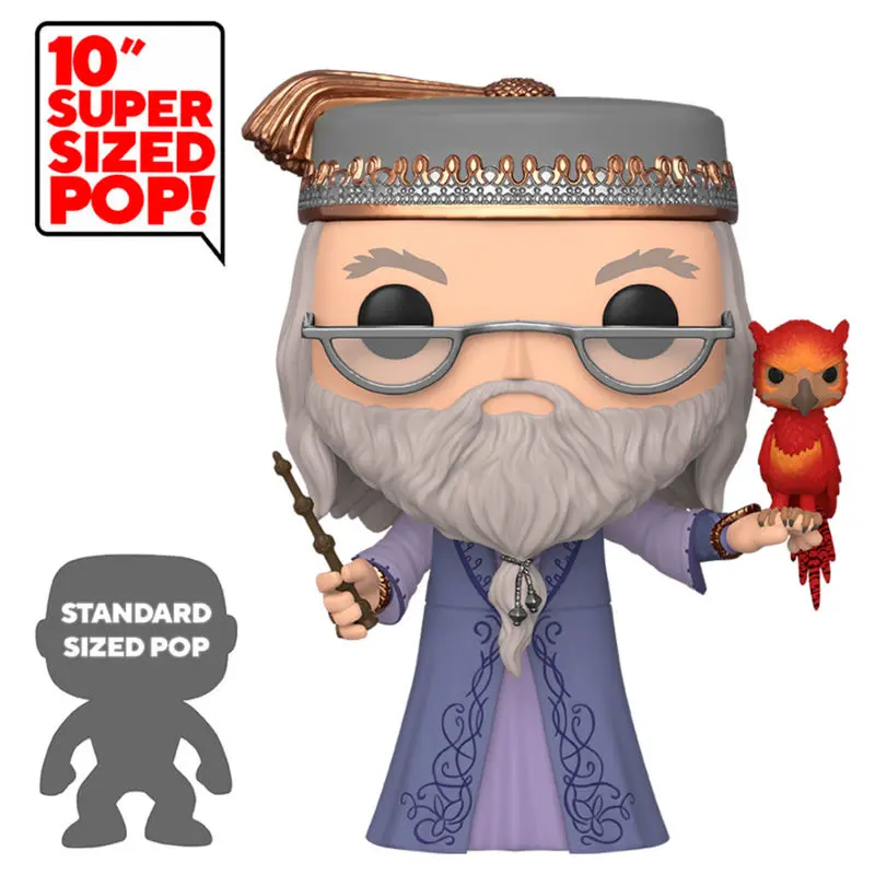 Funko POP figura Harry Potter Dumbledore Fawkessel 25cm termékfotó