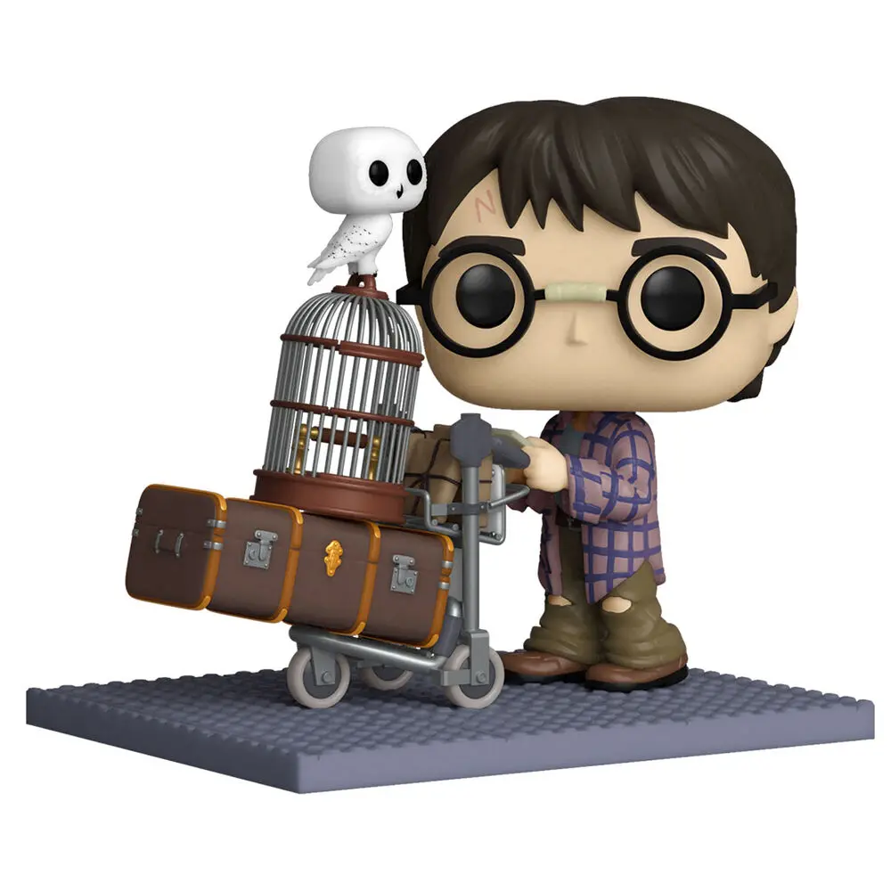 Harry Potter POP! Deluxe Vinyl Figure Harry Pushing Trolley 9 cm [DAMAGED PACKAGE] termékfotó