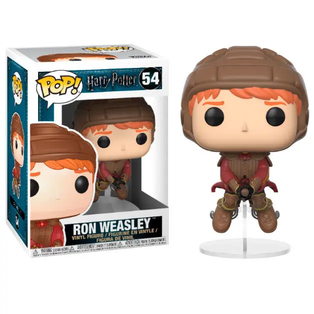 Harry Potter POP! Movies Vinyl Figure Ron on Broom 9 cm termékfotó