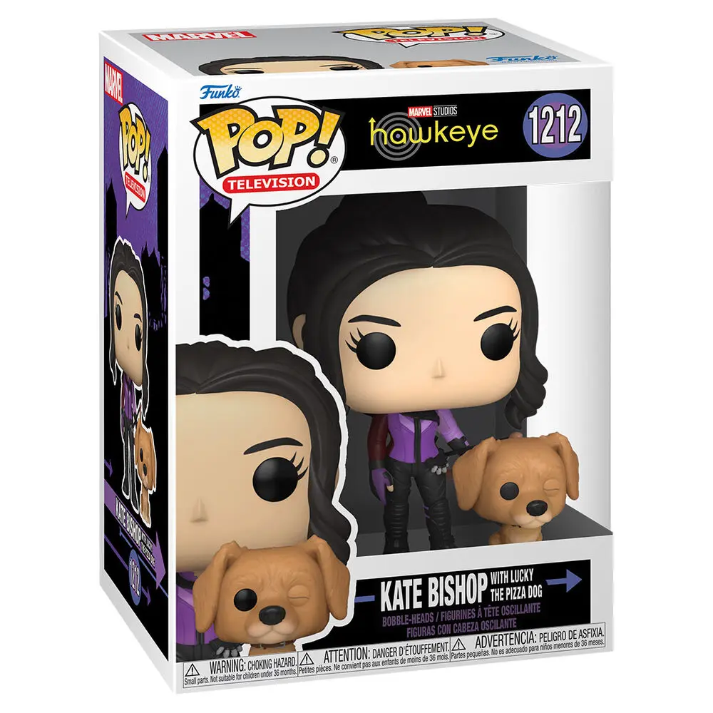 Funko POP figura Hawkeye Kate Bishop Lucky the Pizza Dog termékfotó