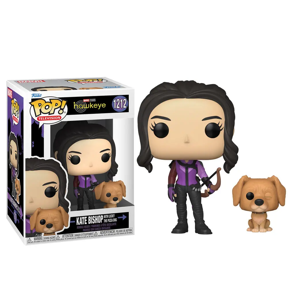 Funko POP figura Hawkeye Kate Bishop Lucky the Pizza Dog termékfotó