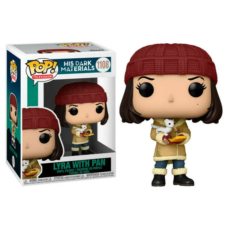 Funko POP figura His Dark Materials Lyra with Pan termékfotó