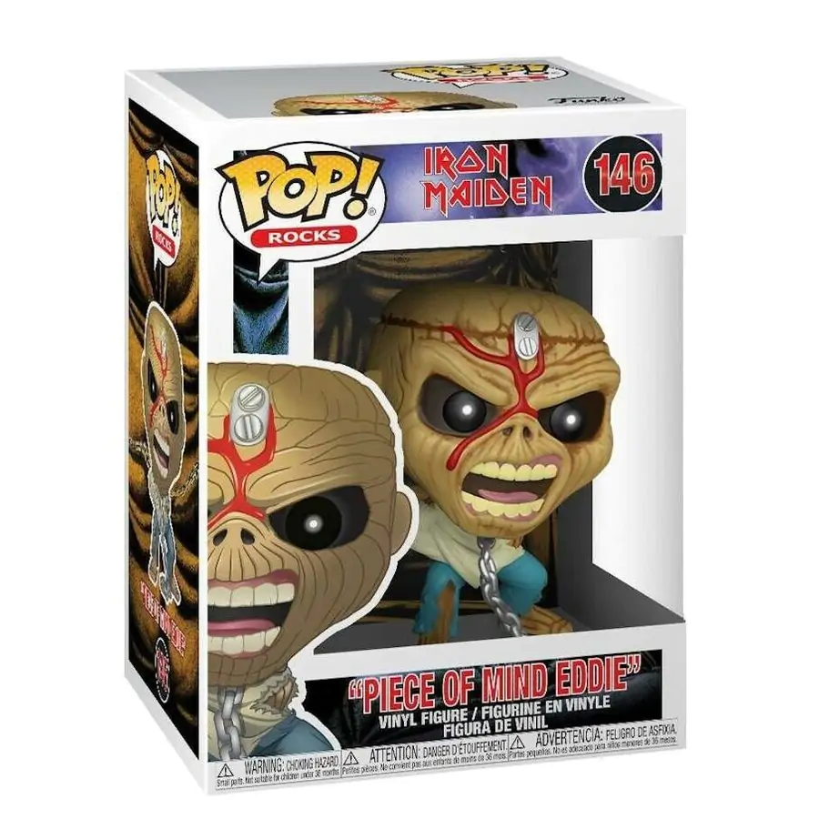 Iron Maiden POP! Rocks Vinyl Figure Piece Of Mind (Skeleton Eddie) 9 cm termékfotó