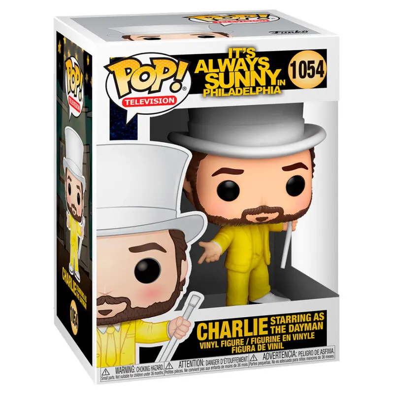 Funko POP figura Its Always Sunny in Philadelphia Charlie as The Dayman termékfotó