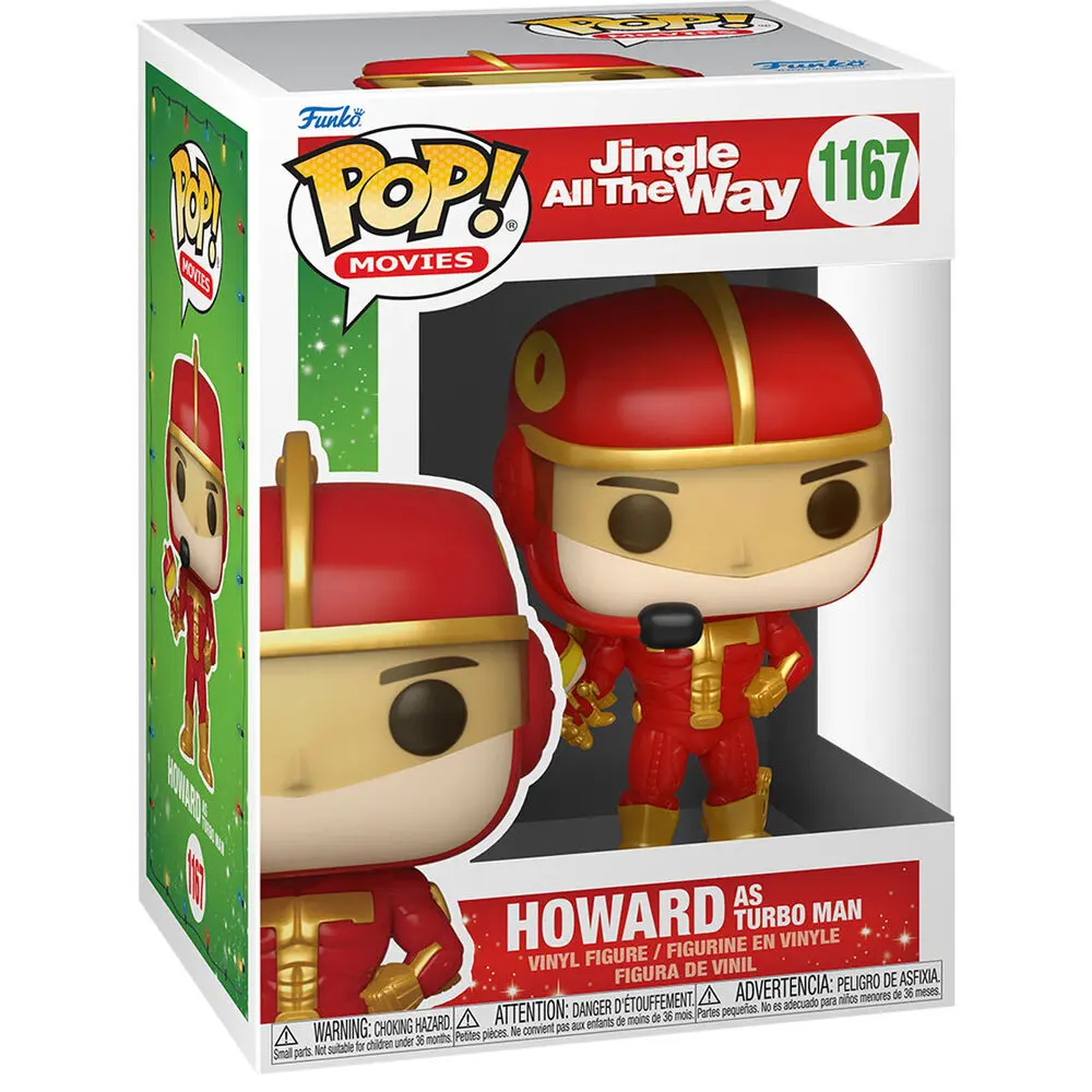 Funko POP figura Jingle All The Way Howard as Turbo Man termékfotó