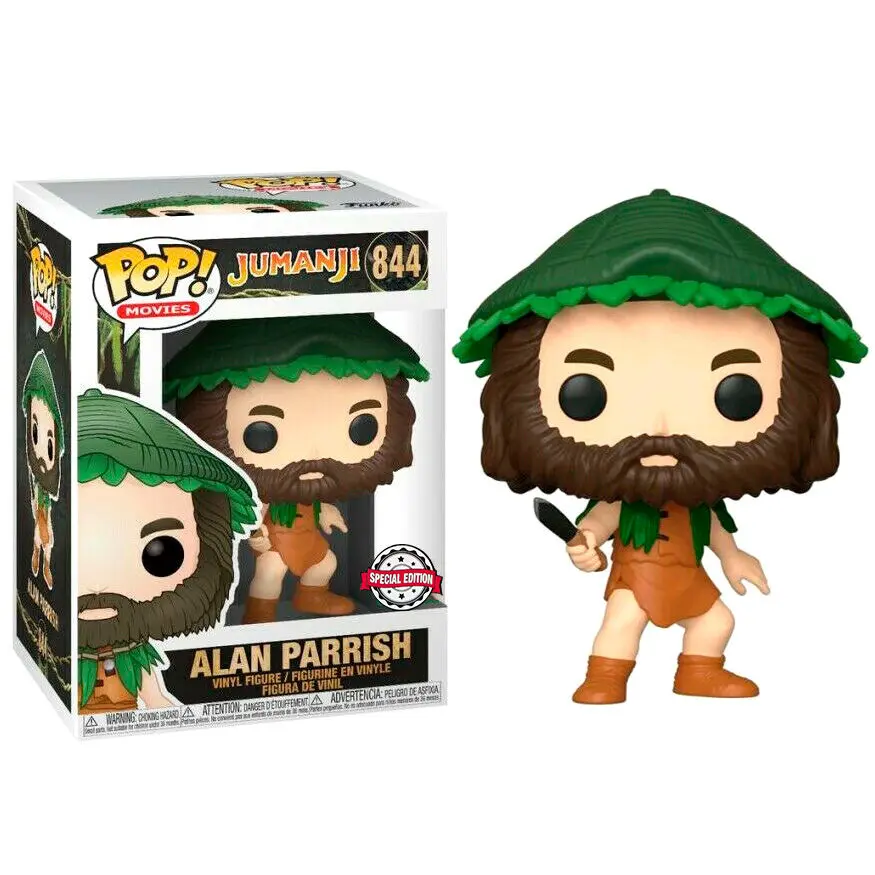 Funko POP figura Jumanji Alan Parrish with Knife Exkluzív termékfotó