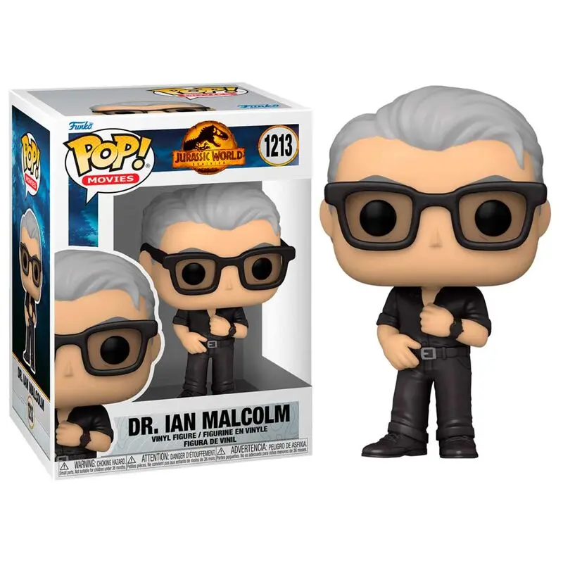 Jurassic World 3 POP! Movies Vinyl Figure Dr Ian Malcolm 9 cm termékfotó