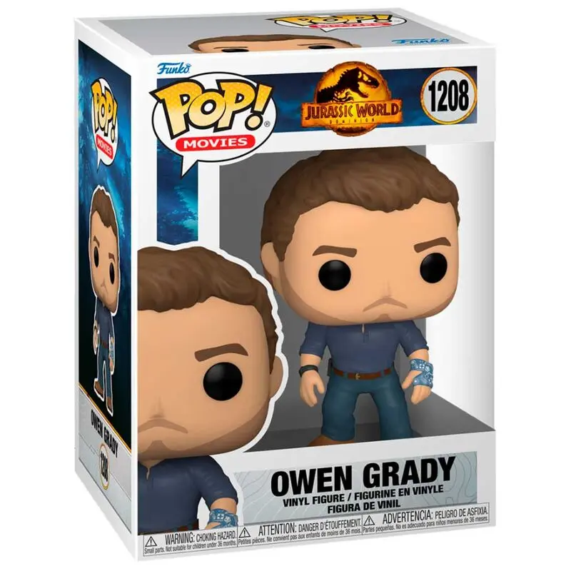 Jurassic World 3 POP! Movies Vinyl Figure Owen Grady 9 cm termékfotó