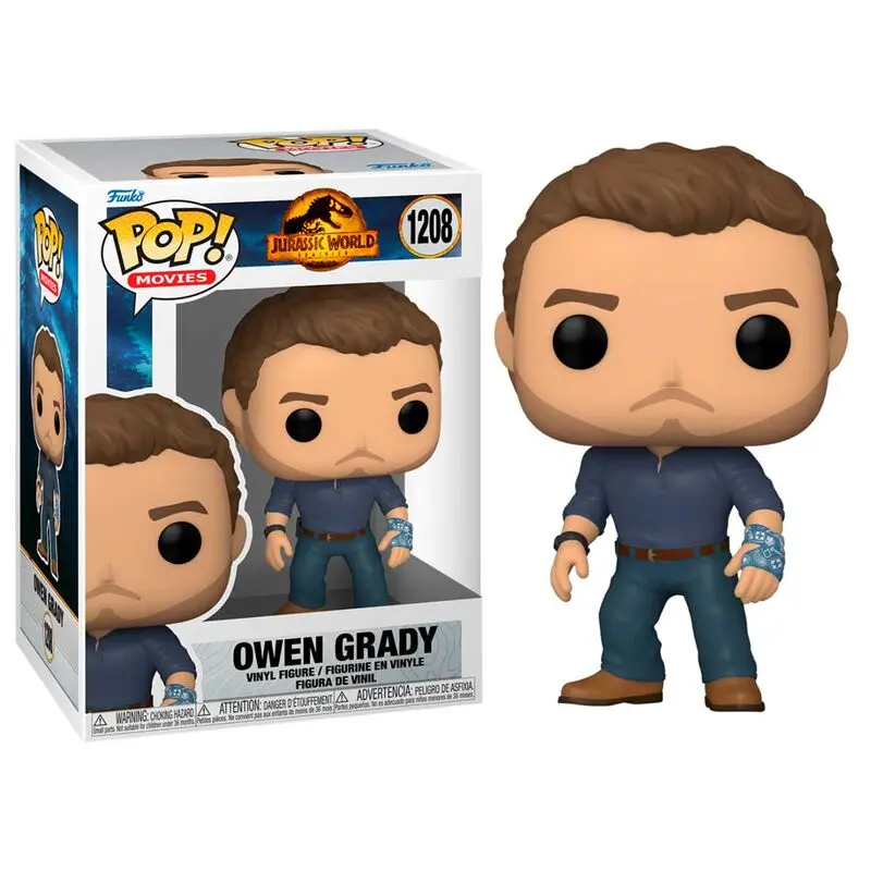 Jurassic World 3 POP! Movies Vinyl Figure Owen Grady 9 cm termékfotó