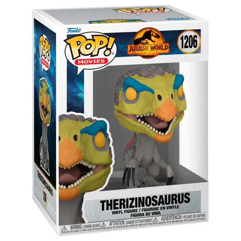 Jurassic World 3 POP! Movies Vinyl Figure Therizinosaurus 9 cm termékfotó