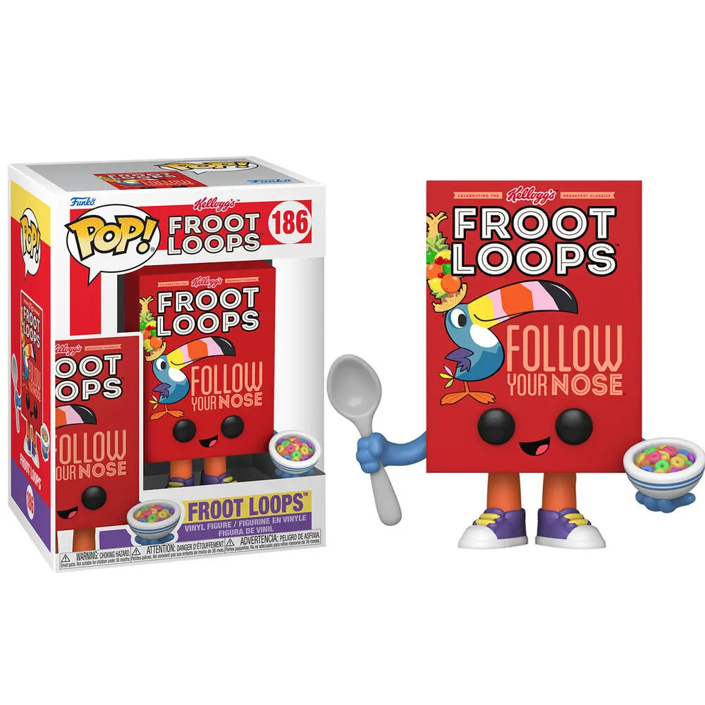 Funko POP figura Kelloggs Froot Loops Cereal Box termékfotó