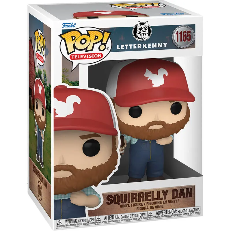 Funko POP figura Letterkenny Squirrelly Dan termékfotó