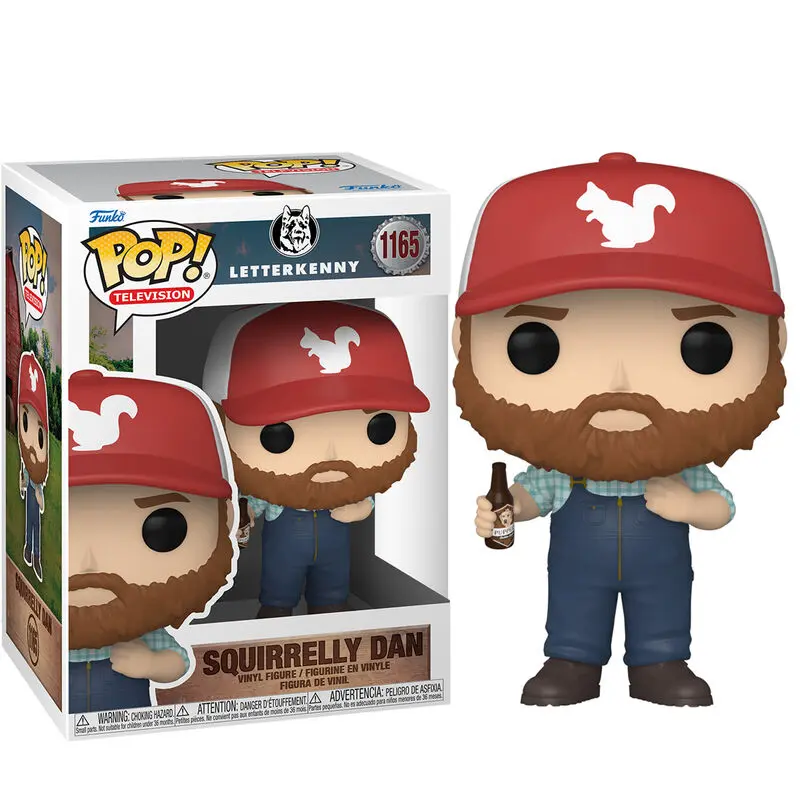 Funko POP figura Letterkenny Squirrelly Dan termékfotó