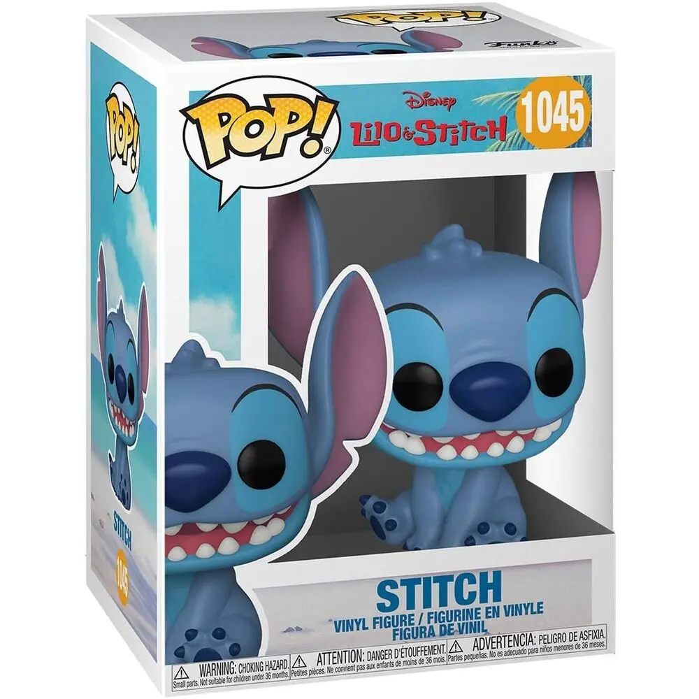 Funko POP figura Lilo és Stitch Smiling Seated Stitch termékfotó