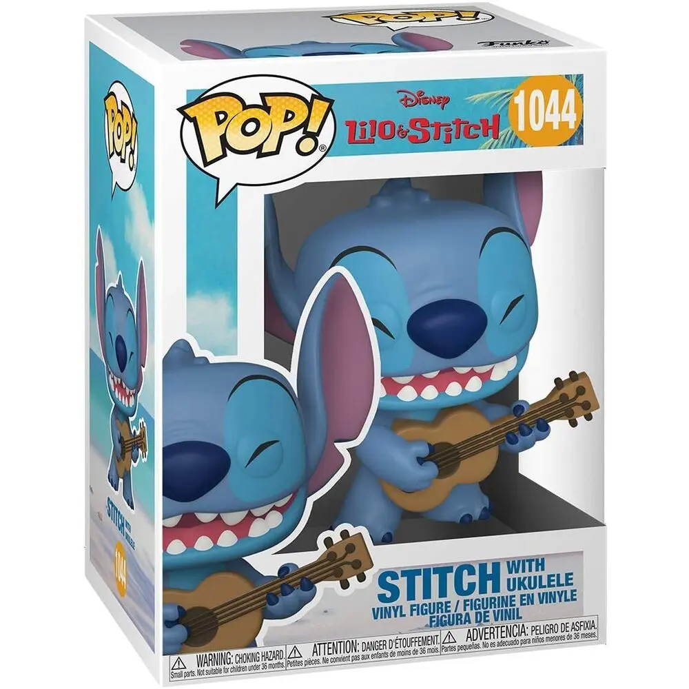 Funko POP figura Lilo és Stitch - Stitch with Ukelele termékfotó