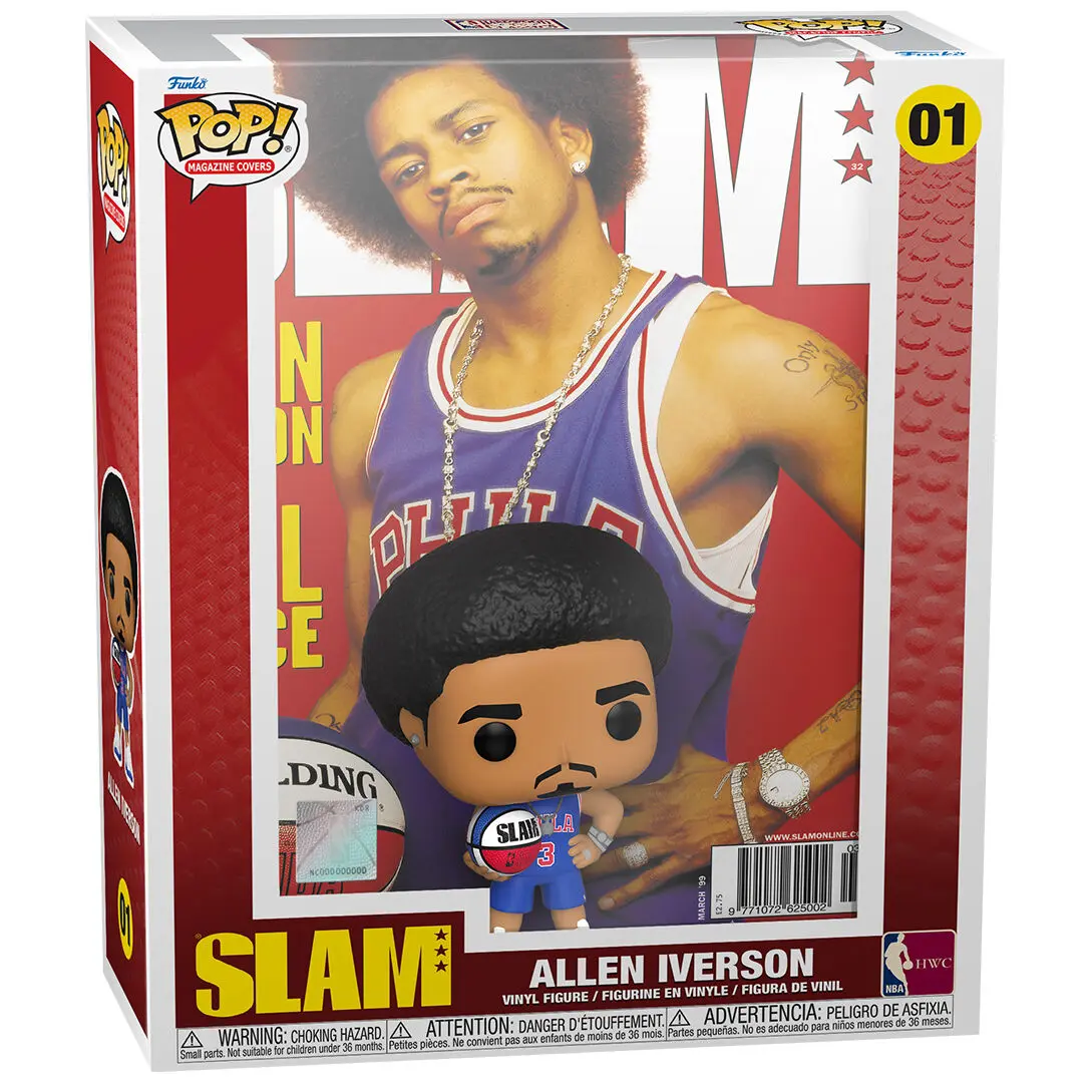 Funko POP figura Magazine Covers NBA Slam Allen Iverson termékfotó