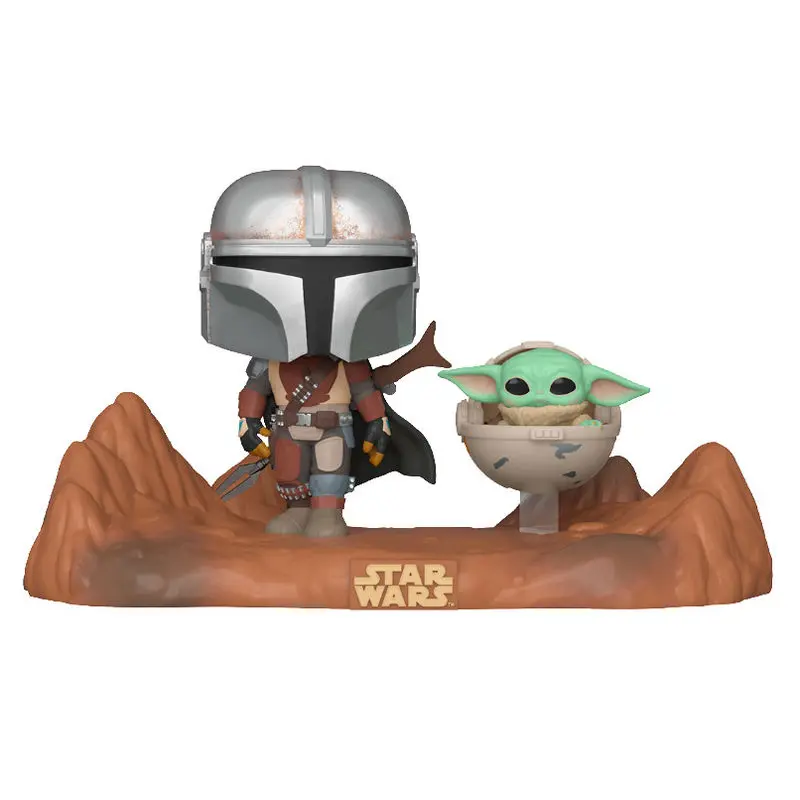 Funko POP figura Mandalorian és Baby Yoda termékfotó