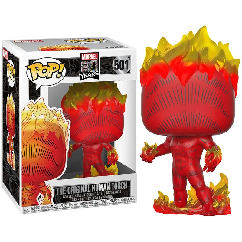 Funko POP figura Marvel 80th First Appearance Human Torch termékfotó