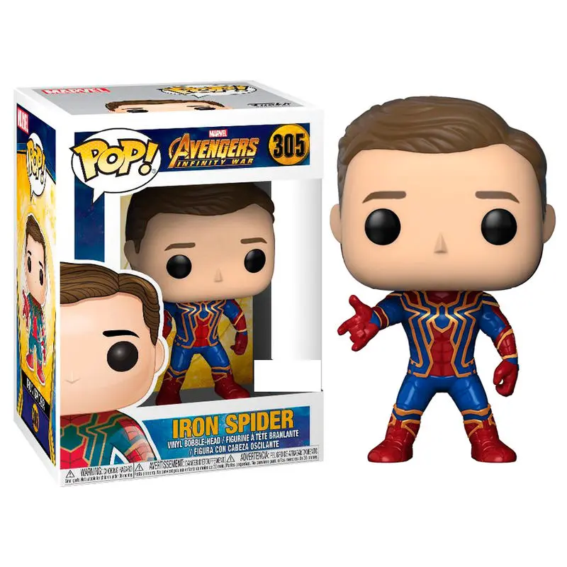 Funko POP figura Marvel Avengers Infinity War Vaspók Exkluzív termékfotó