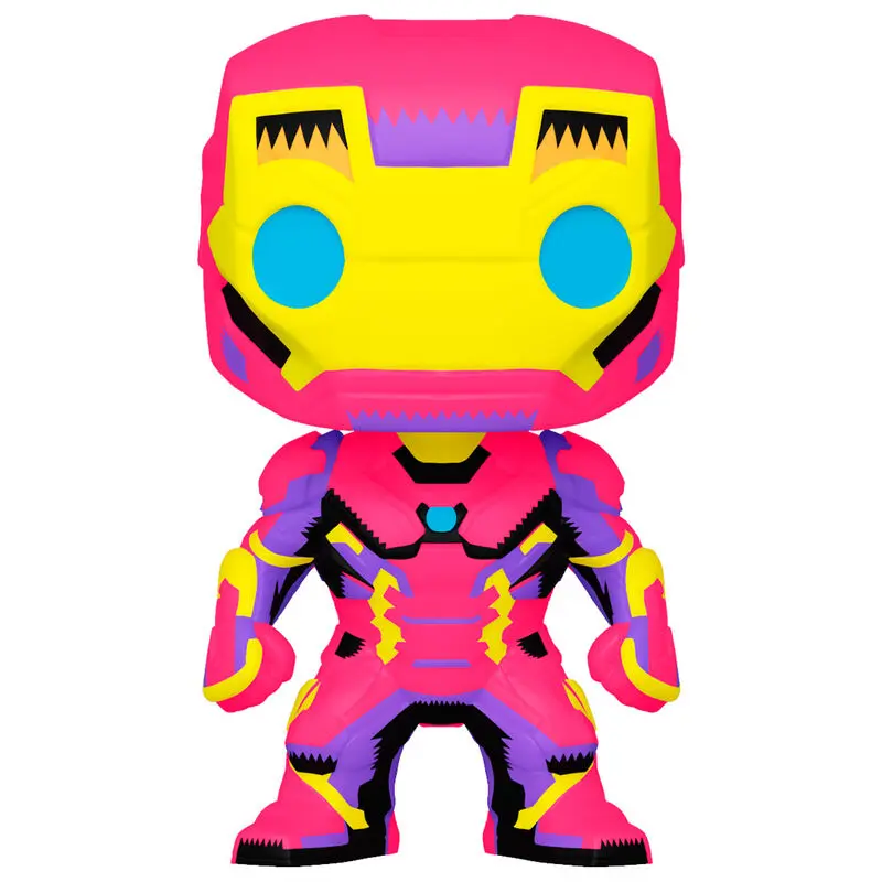 Funko POP figura Marvel Black Light Iron Man Exclusive [SÉRÜLT CSOMAGOLÁS] termékfotó
