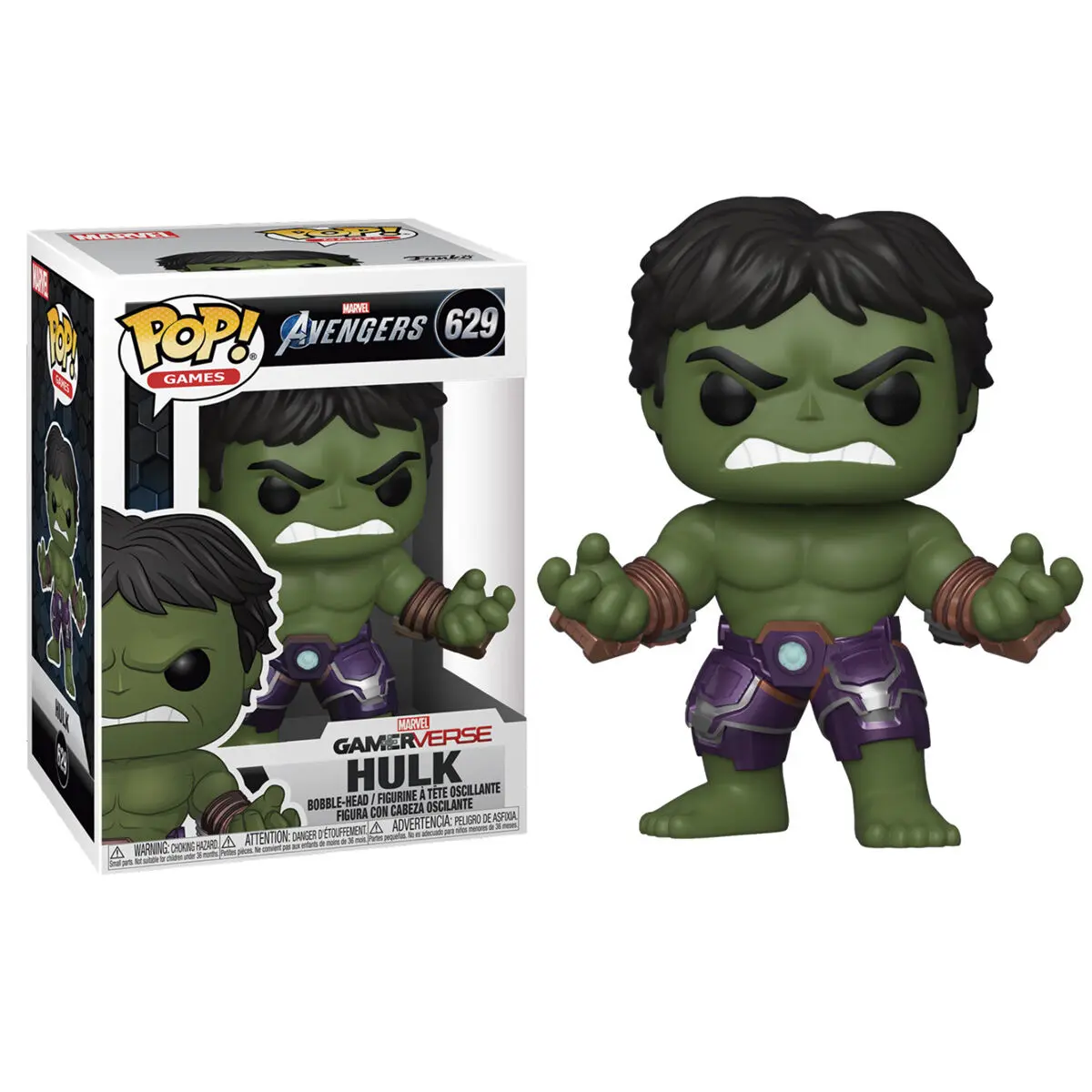 Funko POP figura Marvel Bosszúállók Game Hulk Stark Tech Suit termékfotó
