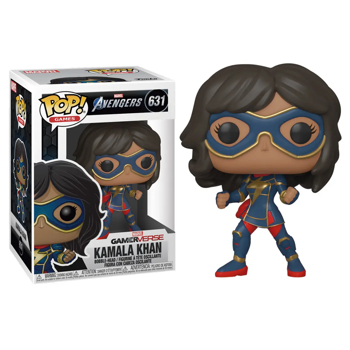 Funko POP figura Marvel Bosszúállók Game Kamala Khan Stark Tech Suit termékfotó