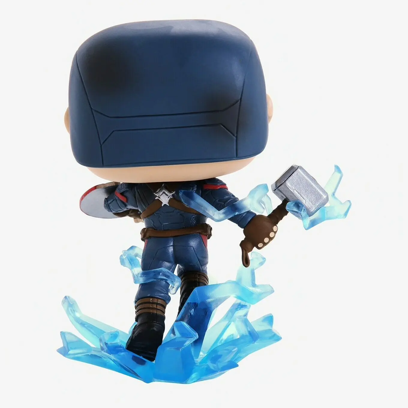 Avengers: Endgame POP! Movies Vinyl Figur Captain America w/Broken Shield & Mjölnir 9 cm termékfotó