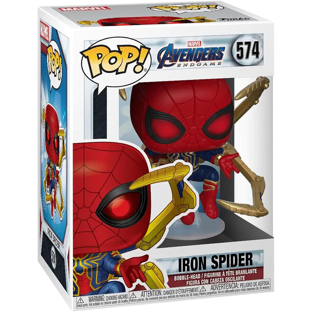 Funko POP figura Marvel Bosszúállók Végjáték Iron Spider Nano Gauntlet-tel termékfotó