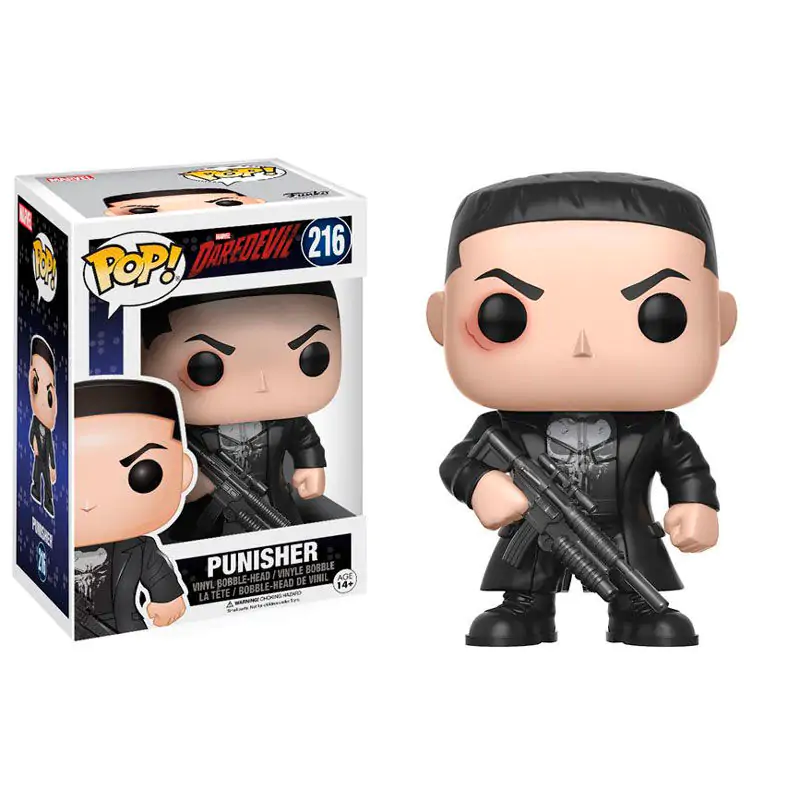 POP figure Marvel Daredevil Punisher termékfotó