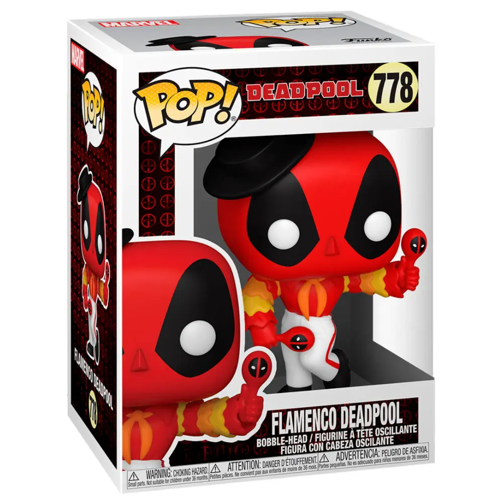 Funko POP figura Marvel Deadpool 30th Flamenco Deadpool termékfotó