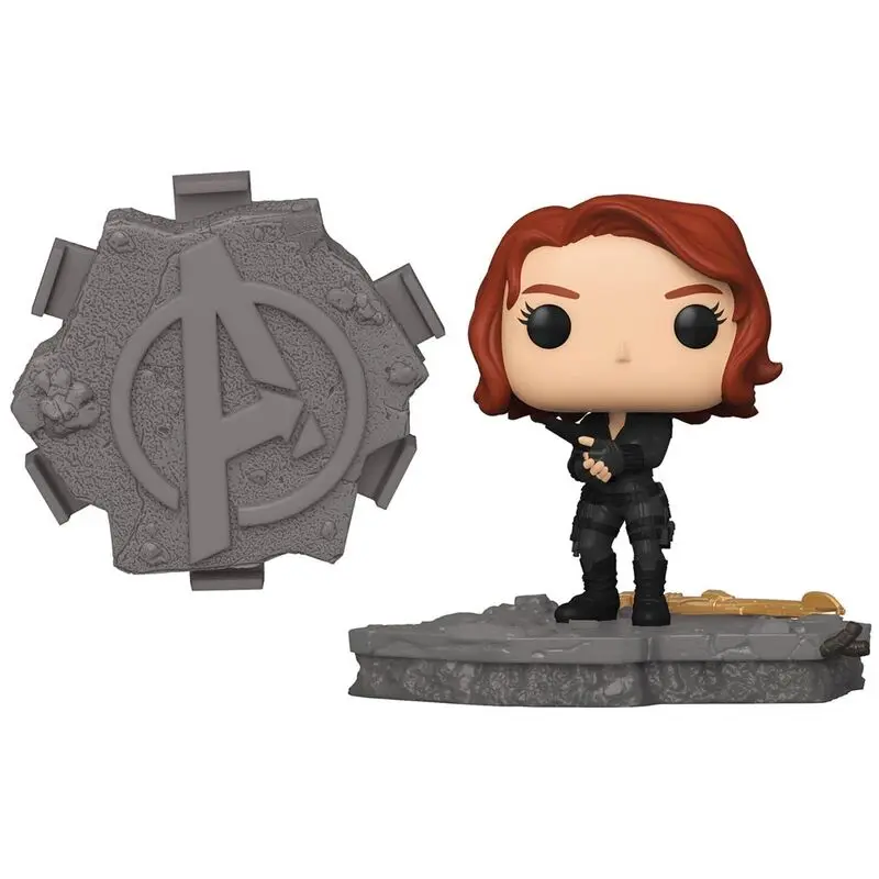 Funko POP figura Marvel Deluxe Bosszúállók Black Widow Assemble Exkluzív termékfotó
