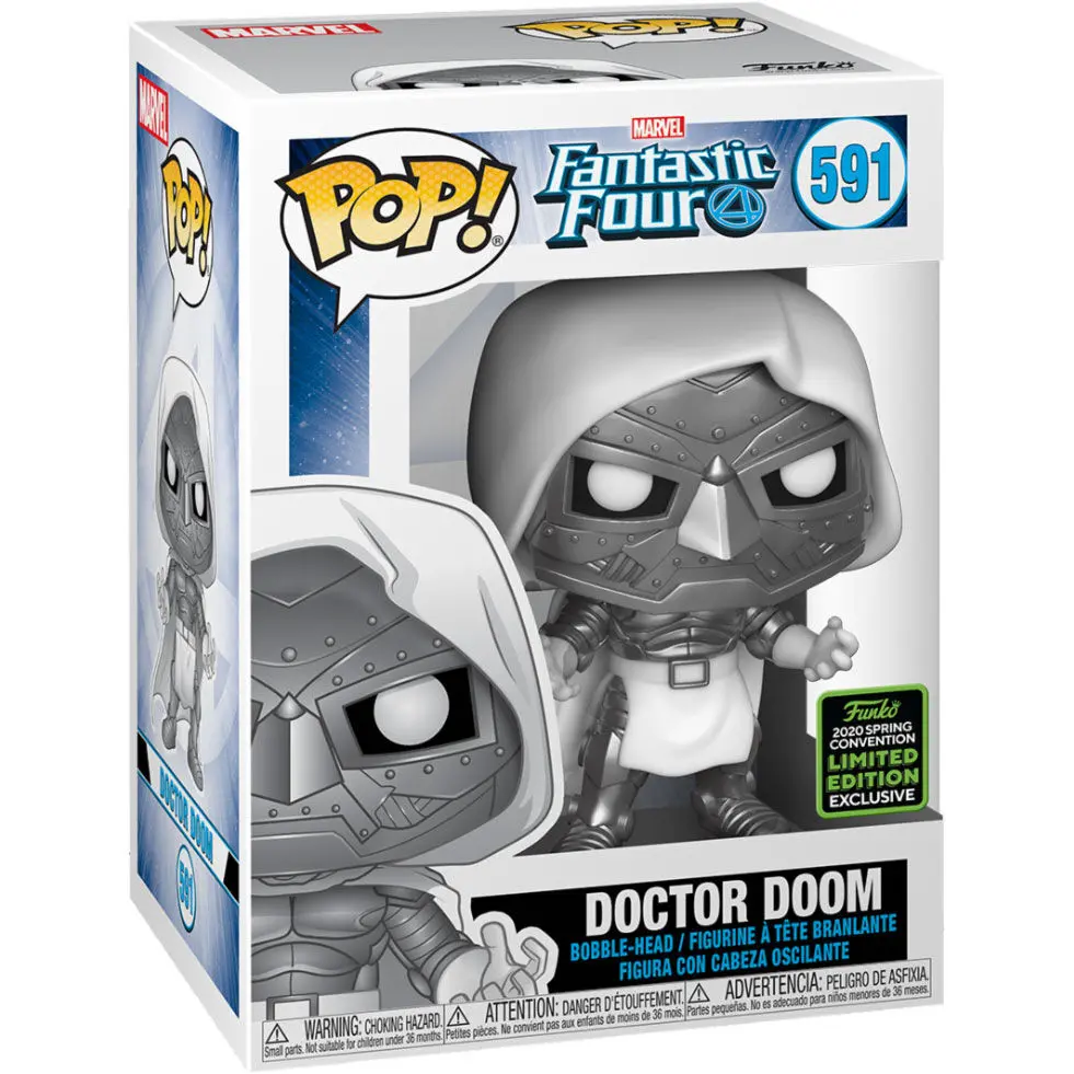Funko POP figura Marvel Fantastic Four Doctor Doom Exkluzív termékfotó