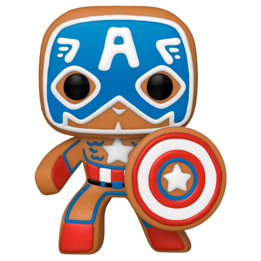 Funko POP figura Marvel Holiday Amerika Kapitány termékfotó