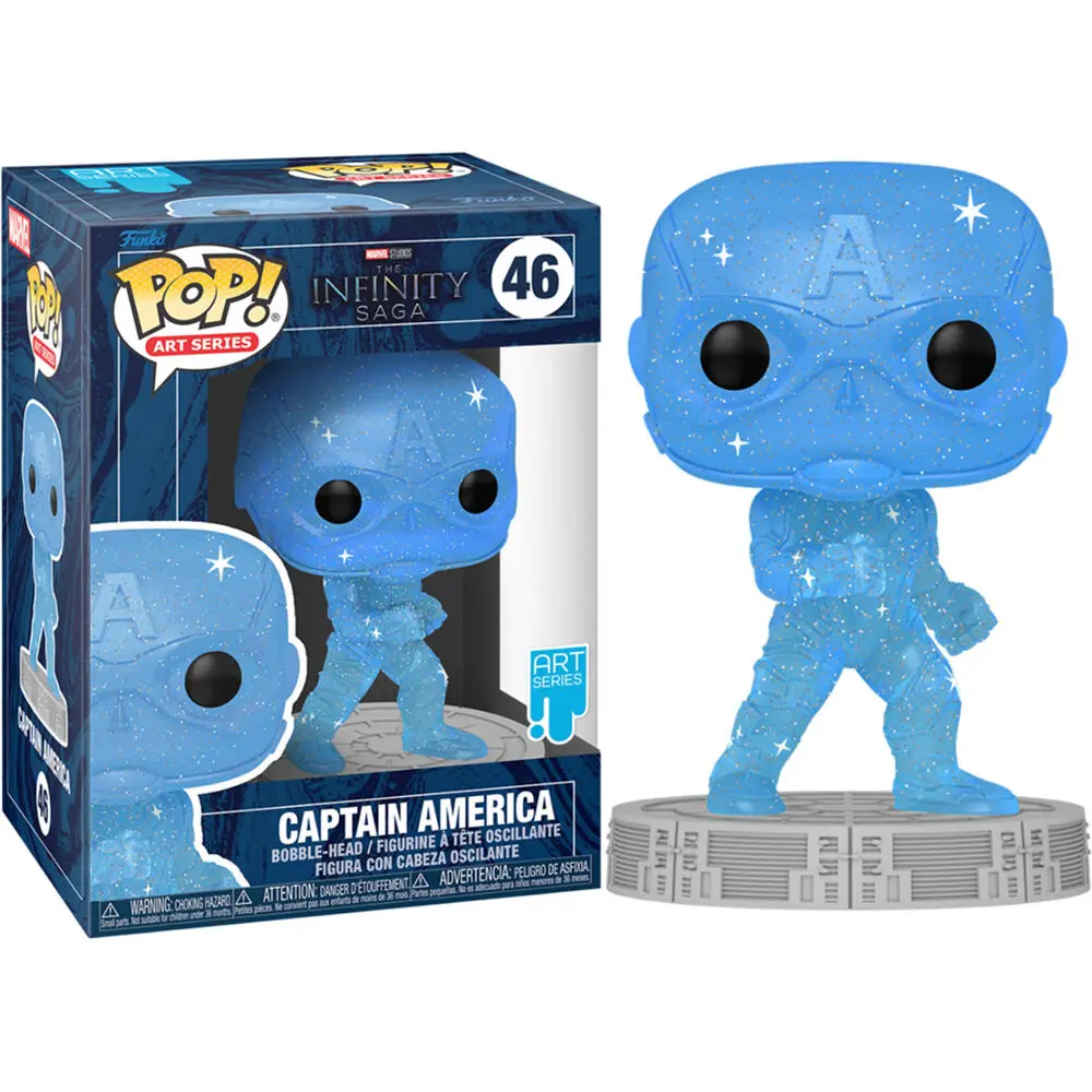 Funko POP figura Marvel Infinity Saga Amerika Kapitány Blue termékfotó