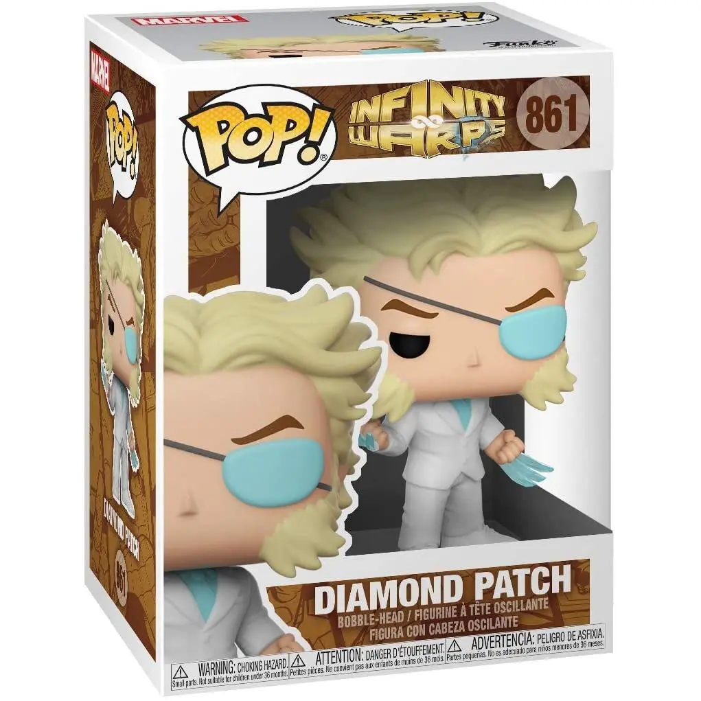 Funko POP figura Marvel Infinity Warps Diamond Patch termékfotó