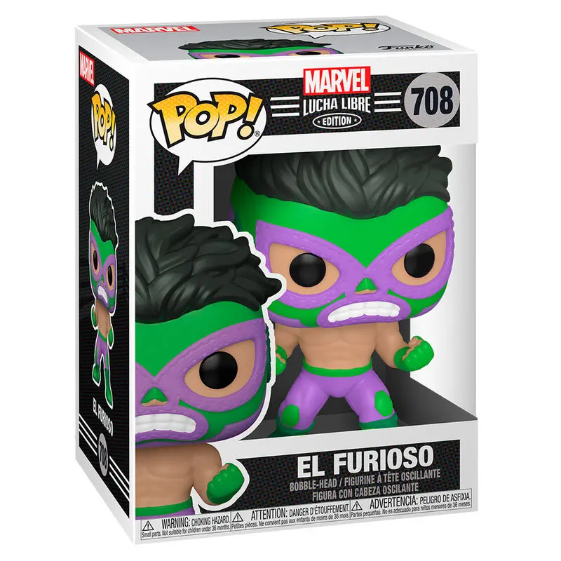 Funko POP figura Marvel Luchadores Hulk El Furioso termékfotó