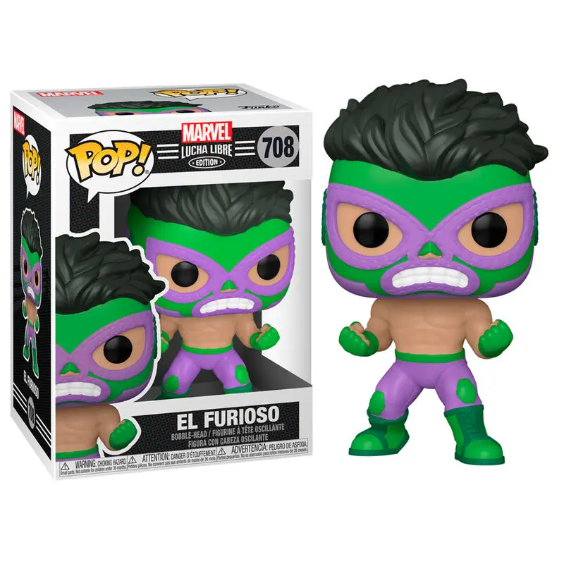 Funko POP figura Marvel Luchadores Hulk El Furioso termékfotó