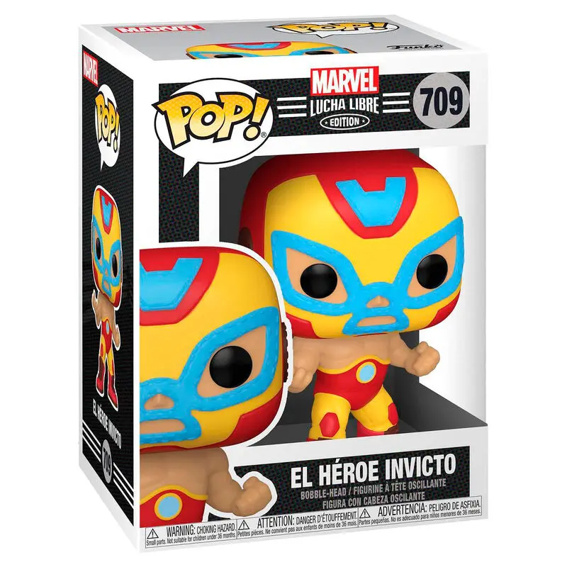 Funko POP figura Marvel Luchadores Iron Man El Heroe Invicto termékfotó