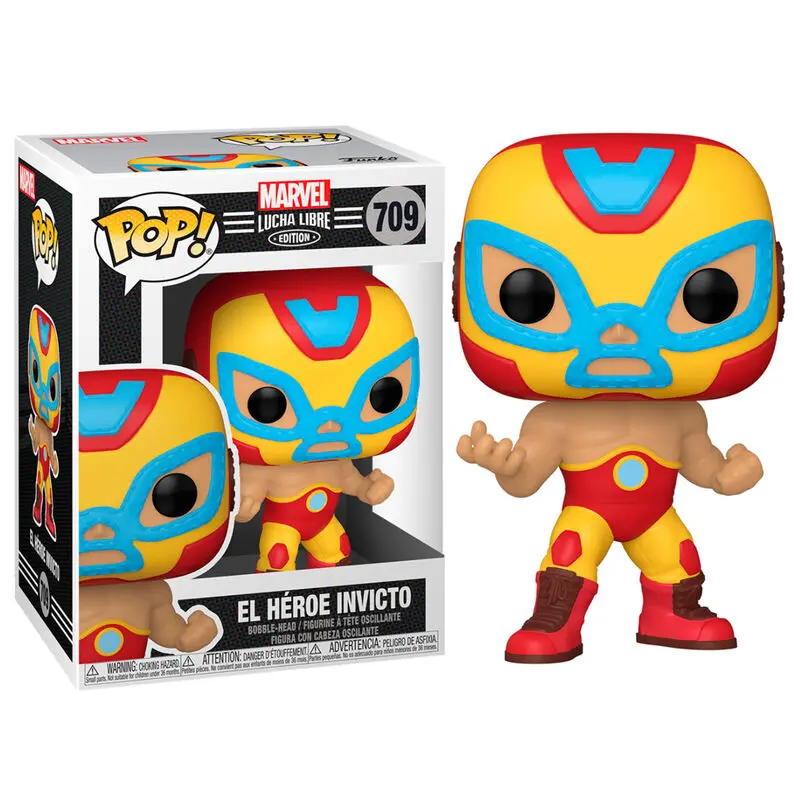 Funko POP figura Marvel Luchadores Iron Man El Heroe Invicto termékfotó