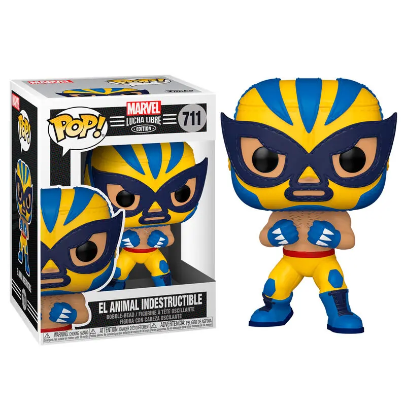 Funko POP figura Marvel Luchadores Wolverine El Animal Indestructible termékfotó