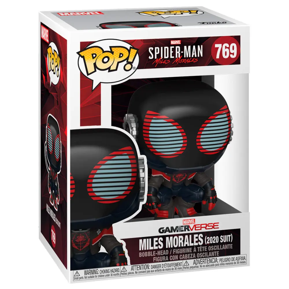 Funko POP figura Marvel Pókember Miles Morales 2020 Suit termékfotó