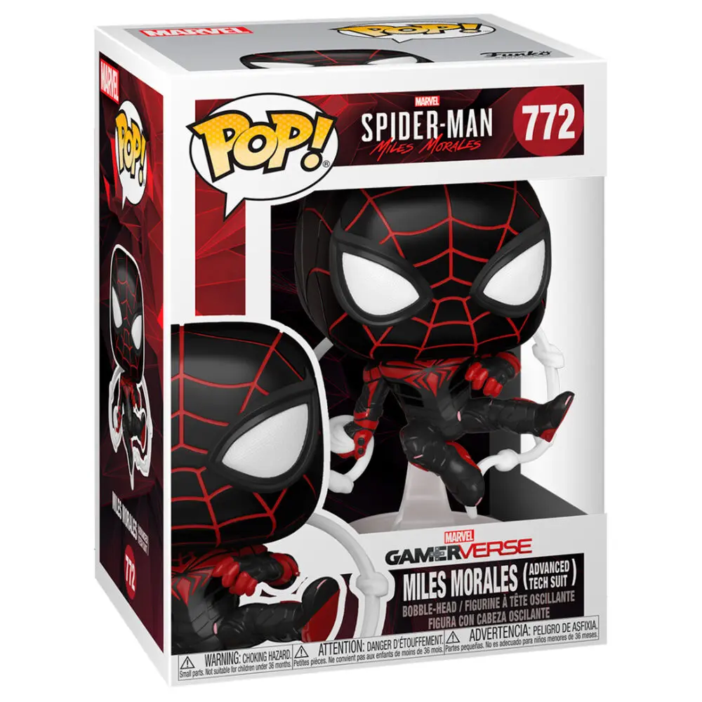 Funko POP figura Marvel Pókember Miles Morales Advanced Tech Suit termékfotó